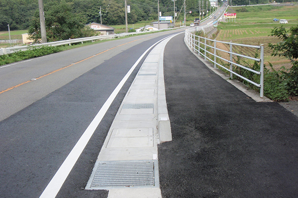 主要地方道北勢多度線他 公共土木施設 維持管理工事(側溝整備他)(発注者:三重県)平成27年度桑名建設事務所優良工事表彰