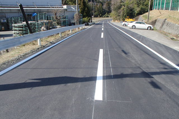 市道大貝戸市場線 舗装工事(発注者:いなべ市)