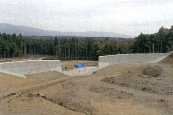 一級水系木曽川水系宮之谷川 砂防工事(えん堤)(発注者:三重県)