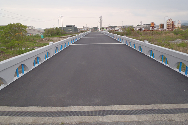 青川橋 橋梁修繕工事(発注者:いなべ市)